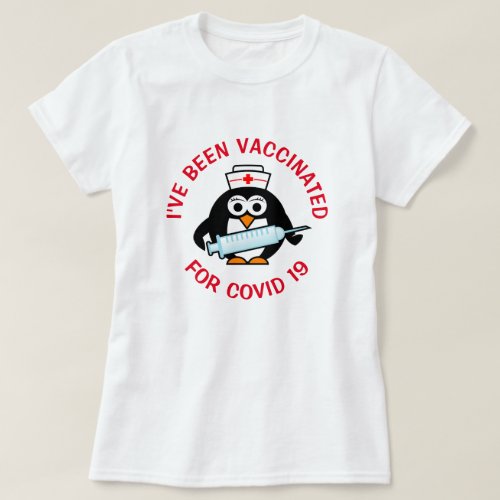 Ive been vaccinated pandemic t shirt for women