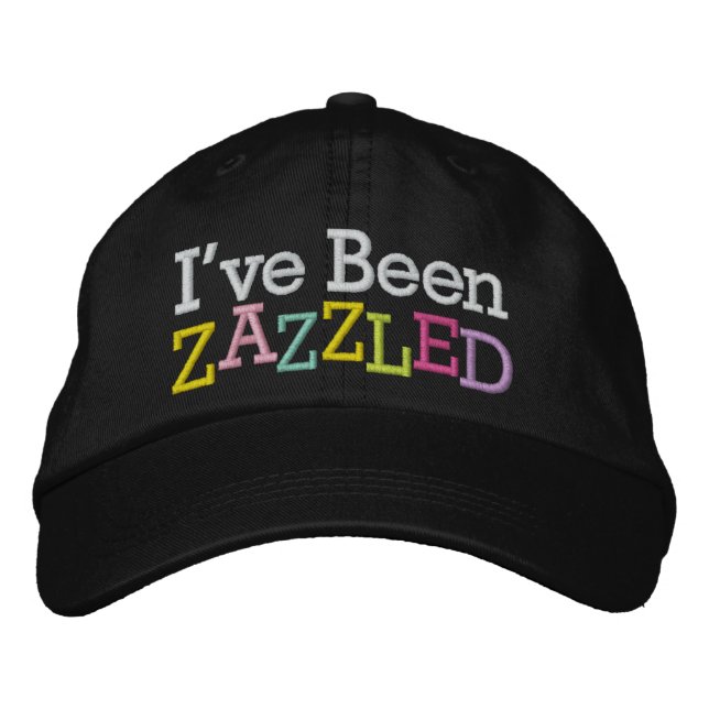 I've Been Zazzled by SRF Embroidered Baseball Cap (Front)
