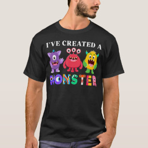 I've created a Little Monster Kids Birthday Party T-Shirt