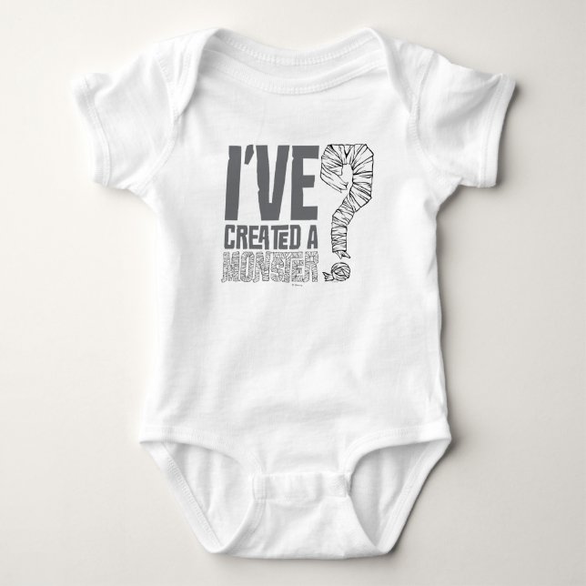 I've Created a Monster Baby Bodysuit (Front)