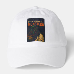 I've Created a Monstera Retro Horror Plant Hat