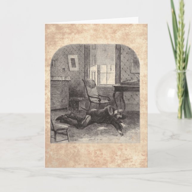 I've fallen for you holiday card (Front)