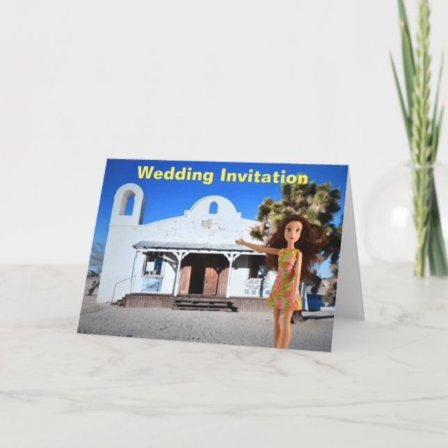 I've found the perfect venue. invitation (Front)