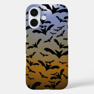 I've Gone Batty For Black Bats & Pretty Moonlight iPhone 16 Case