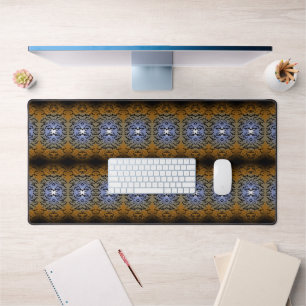 I've Gone Batty For Black Bats & Pretty Moonlight Desk Mat