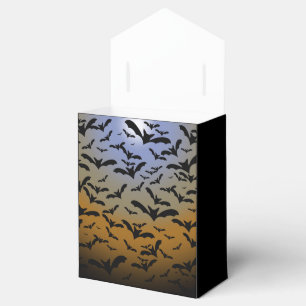 I've Gone Batty For Black Bats & Pretty Moonlight  Favor Boxes