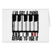 I've Got a Piano (Front Horizontal)