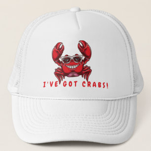 I've Got Crabs with Sunglasses Trucker Hat