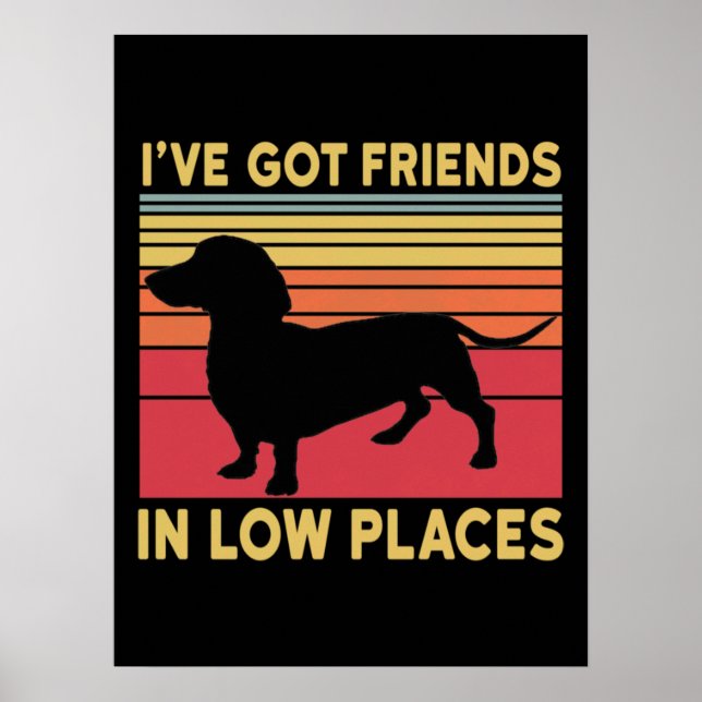 Ive got friends in low places poster (Front)