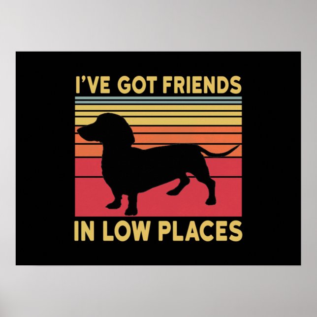 Ive got friends in low places poster (Front)