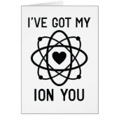 I've Got My Ion You (Front)