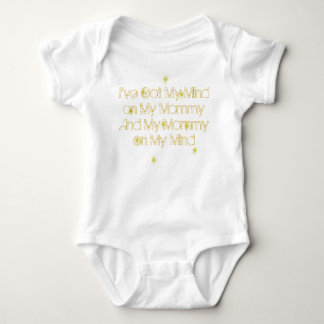 I've Got My Mind on My Mommy Baby Bodysuit