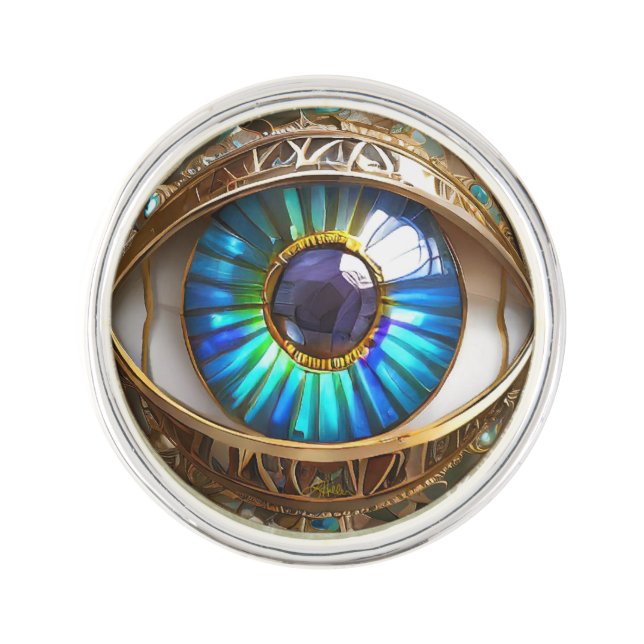 I've Got My Third Eye On You Lapel Pin (Front)