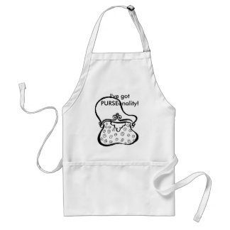 I've got PURSEonality! Adult Apron
