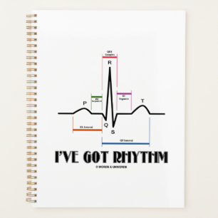 I've Got Rhythm ECG EKG Electrocardiogram Planner
