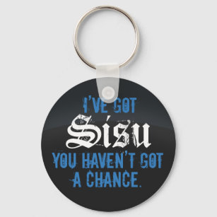 I've Got Sisu Dark 3 Keychain Template