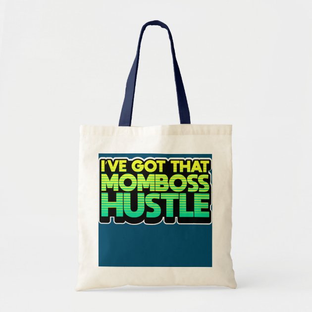 I've Got That Mom Boss Hustle Small Business Cash Tote Bag | Zazzle