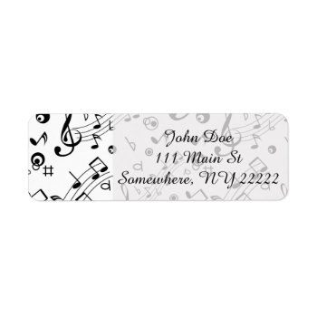 I've Got The Music In Me Label by StuffOrSomething at Zazzle