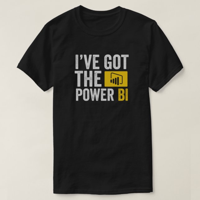 I've got the power BI T-Shirt (Design Front)