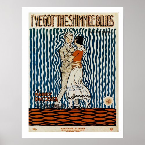 Ive Got The Shimmie Blues Poster