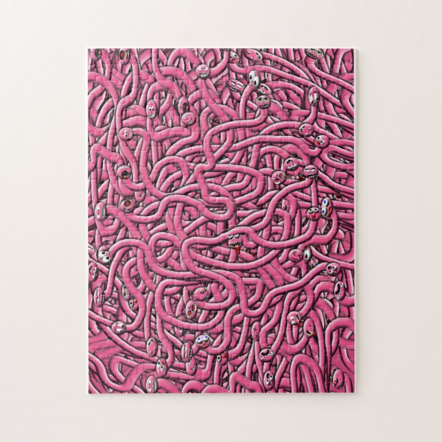 ive got worms jigsaw puzzle (Vertical)