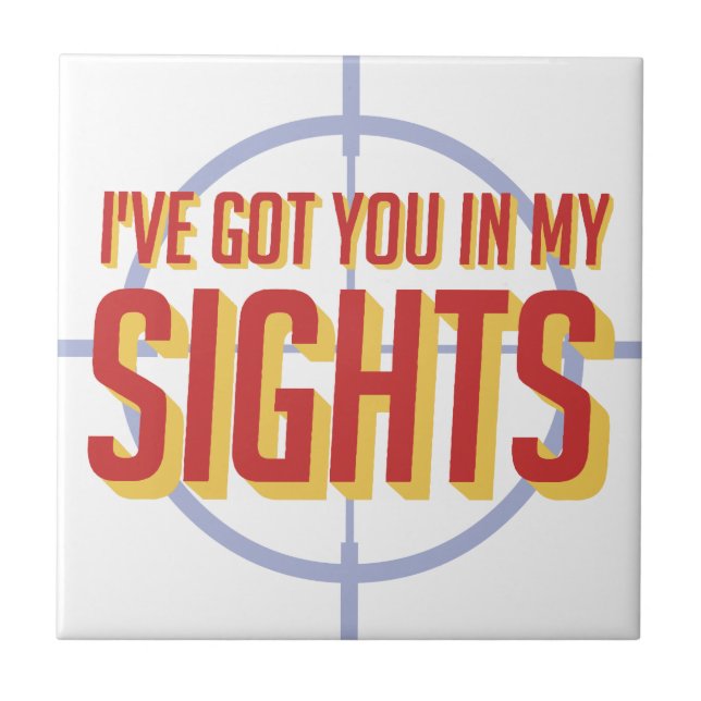 I've got you in my sights - Soldier 76 Tile (Front)