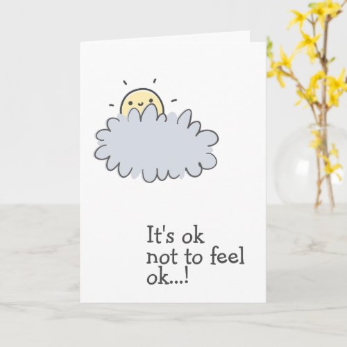 Ive got you kiddo Cute Cancer Support Card