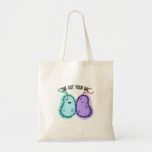 I've Got Your Bac Funny Bacteria Pun Tote Bag