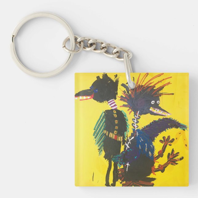 I'VE GOT YOUR BACK/ABOLISH BLANDNESS keychain (Front)