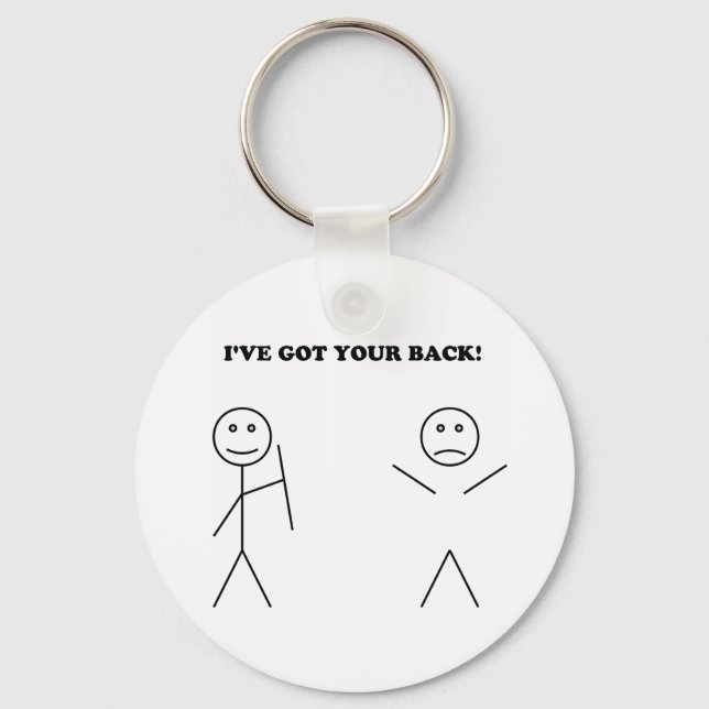 I've got your back keychain (Front)