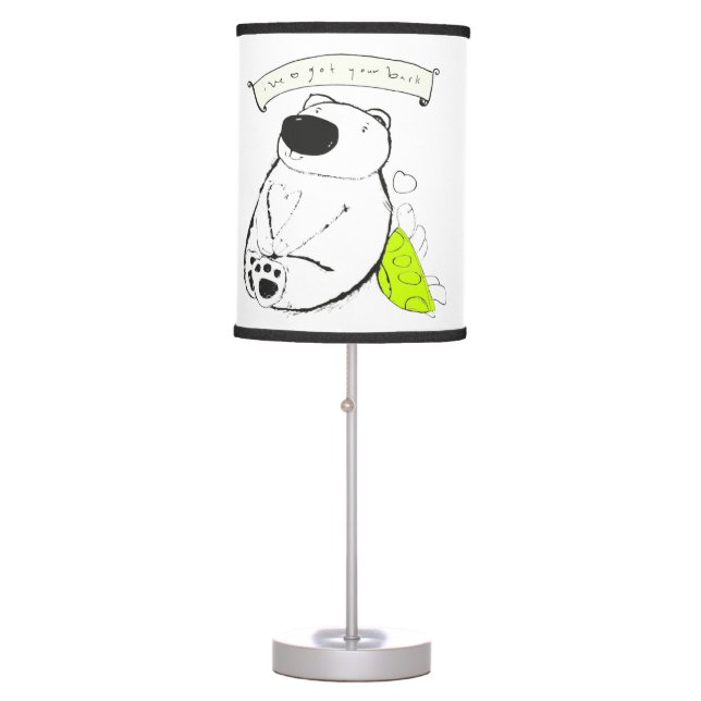 I've got your back table lamp (Front)