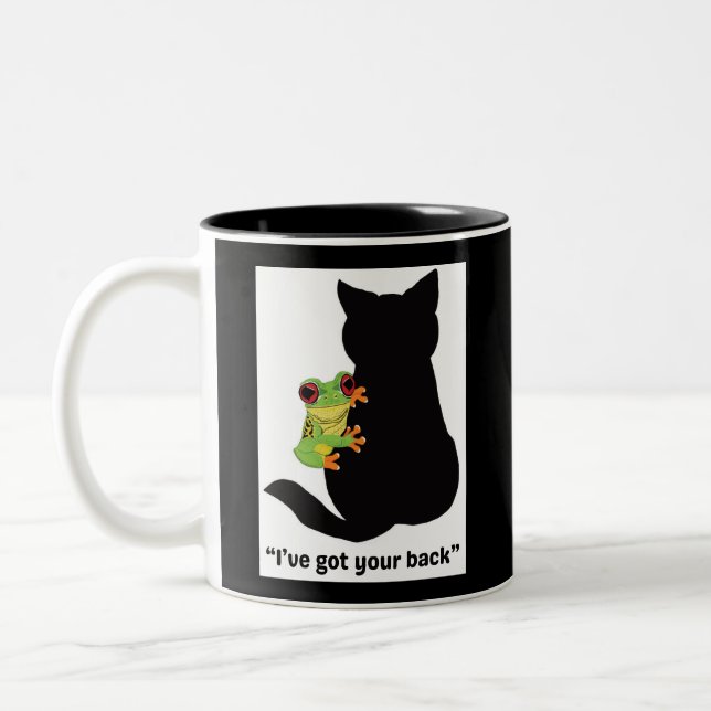 I've got your back Two-Tone coffee mug (Left)