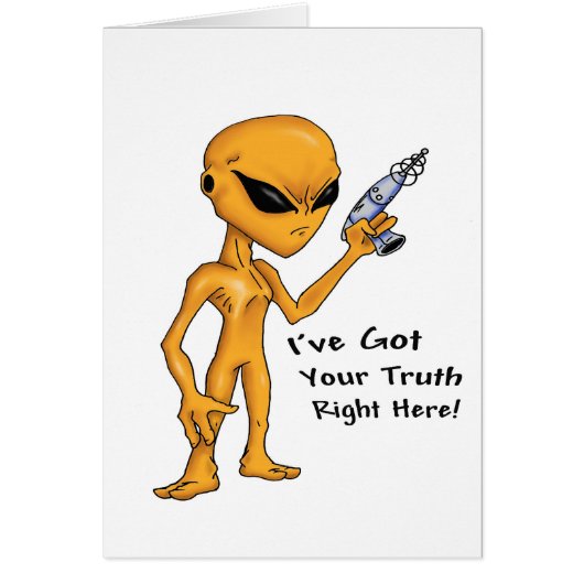 I've got your truth right here! cards (Front)