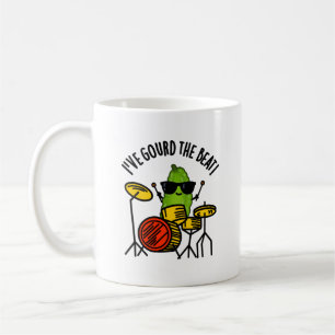I've Gourd The Beat Funny Drummer Pun  Coffee Mug