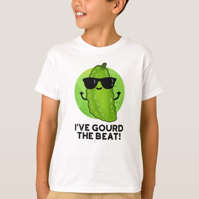 I've Gourd The Beat Funny Veggie Pun  T-Shirt (Front)