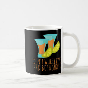 I've had both my shots drinking funny vaccination coffee mug