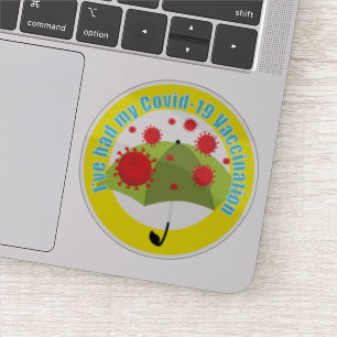 I've had my Covid-19 vaccination Sticker