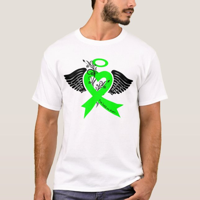I've Held an Angel (Lymphoma Cancer) T-Shirt (Front)