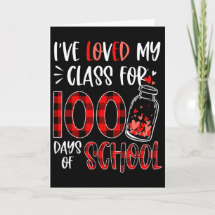 I've Loved My Cl For 100 Days Of School Teacher Va Card