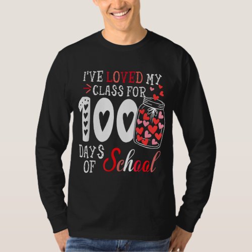 Ive Loved My Class For 100 Days School Womens Tea T_Shirt