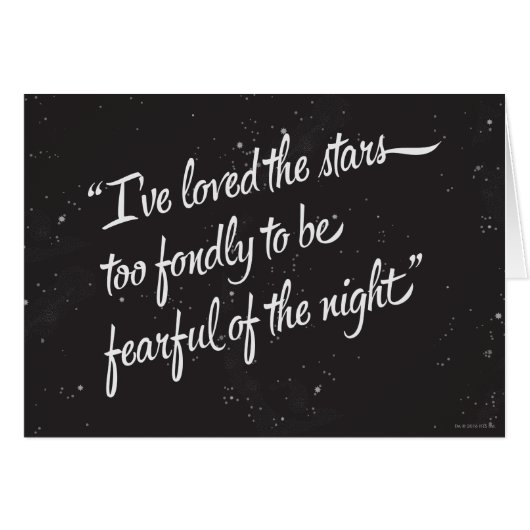 I've Loved The Stars (Front Horizontal)