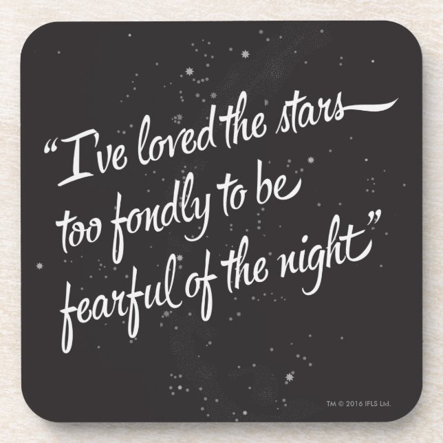 I've Loved The Stars Coaster (Front)