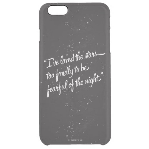Ive Loved The Stars Clear iPhone 6 Plus Case