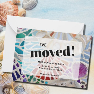 I've Moved Beach Moving Announcement