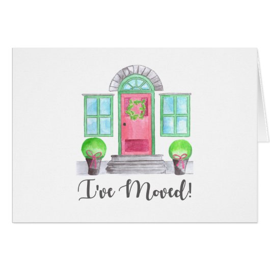 I've Moved! Christmas home (Front Horizontal)