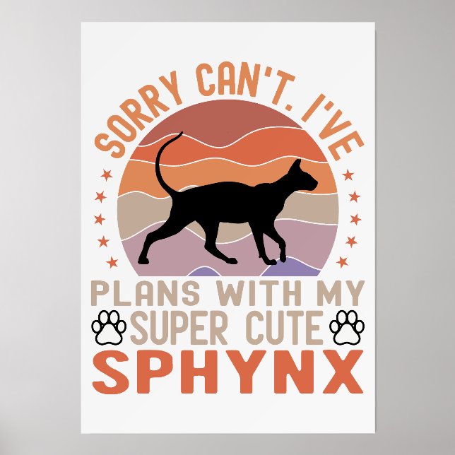 I've plans with my Sphynx cat Holder (Front)