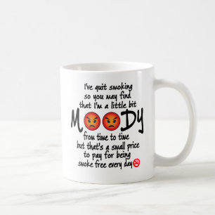 I've Quit Smoking Gift Coffee Mug