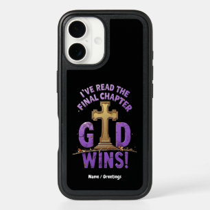 I've Read the Final Chapter—God Wins Christian-I iPhone 16 Case
