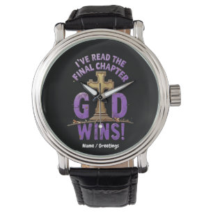 I've Read the Final Chapter—God Wins Christian-I Watch