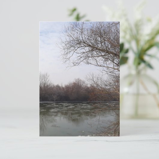 Ive riverside in winter (Standing Front)